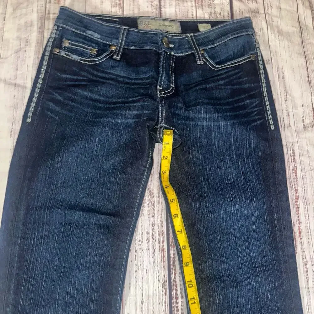 BKE Denim Sabrina Straight Leg Blue Jeans Size 27